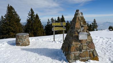 Zimski pohod s planote Golte na "vulkan" Smrekovec #video