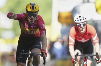 Drama v zaključku, zmaga Abrahamsena, vdor protestnika in padec Pogačarja #video