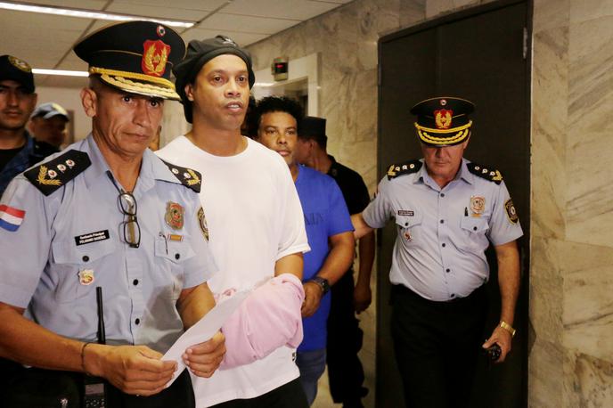 Ronaldinho | Ronaldinho je zapustil zapor v Paragvaju. | Foto Reuters