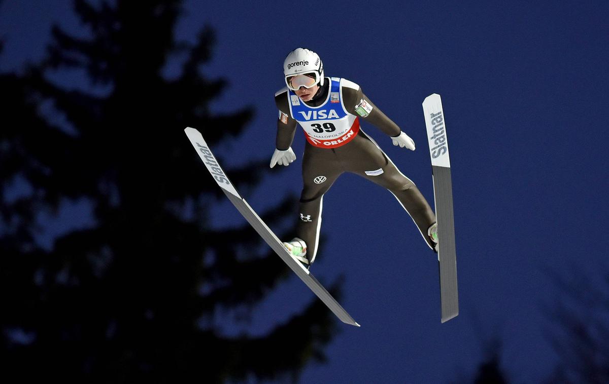 Anže Lanišek | Anže Lanišek je po prvi seriji zanesljivo vodil, na koncu pa zasedel četrto mesto. | Foto Guliverimage