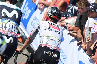 Joao Almeida po padcu: Še najhuje je s prstom