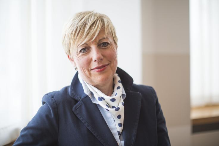 Rosvita Pesek, zgodovinarka in novinarka | Foto: Matej Leskovšek