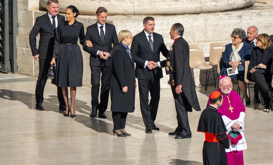 Pirc Musar in Golob izpostavila čut papeža Frančiška za sočloveka