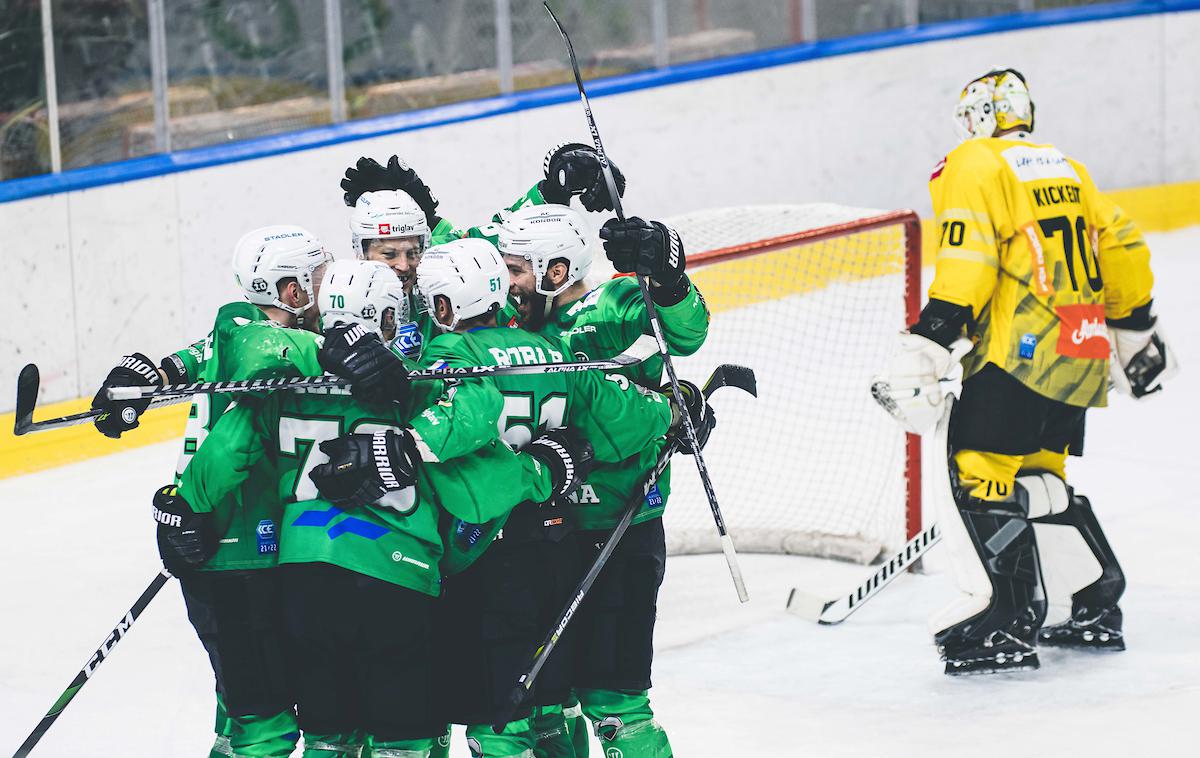 IceHL: HK SŽ Olimpija - Vienna Capitals | Ljubljančani so premagali Dunaj in naredili velik korak k neposredni uvrstitvi v končnico lige IceHL. | Foto Grega Valančič/Sportida