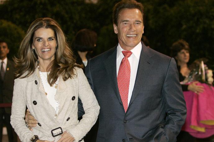 Maria Shriver in Arnold Schwarzenegger | Shriverjeva in Schwarzenegger sta se poročila leta 1986 in se razšla leta 2011, dokončno pa sta se ločila šele leta 2021. | Foto Guliverimage