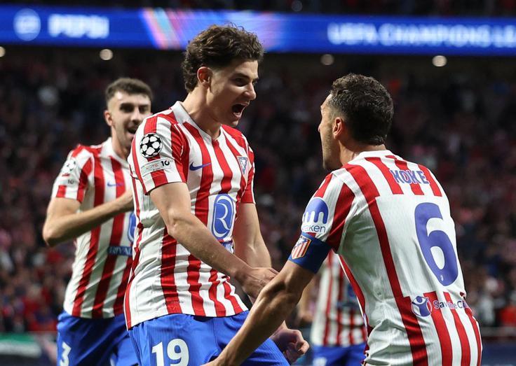 polfinale Atletico Madrid Julian Alvarez | Foto: Reuters