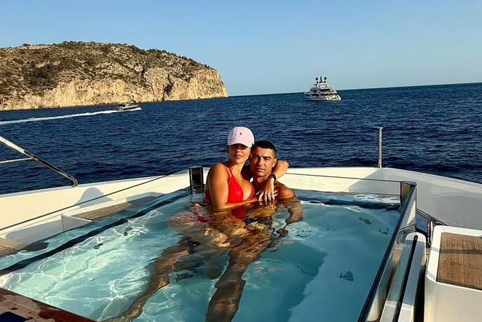 Cristiano Ronaldo delil dopustniške utrinke