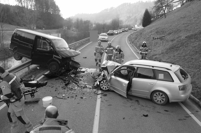 Prometna nesreča | Foto PU Kranj