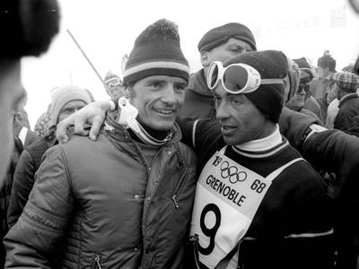 Skrivnostna oseba na olimpijskem slalomu leta 1986