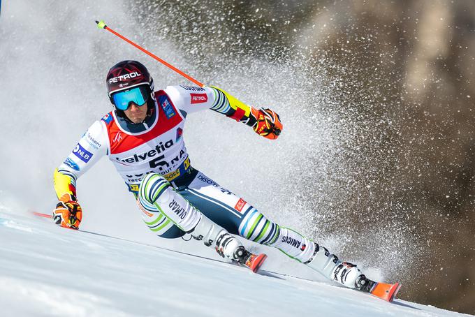 Žan Kranjec bo neformalni kapetan Slovenije na petkovi ekipni tekmi | Foto: AP / Guliverimage