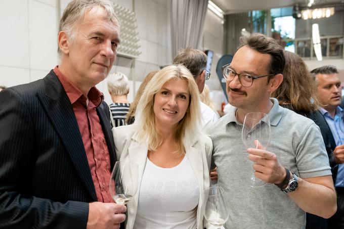 Jonas Žnidaršič, Alenka Kavčič in Jože Robežnik | Foto: Dean Dubokovič