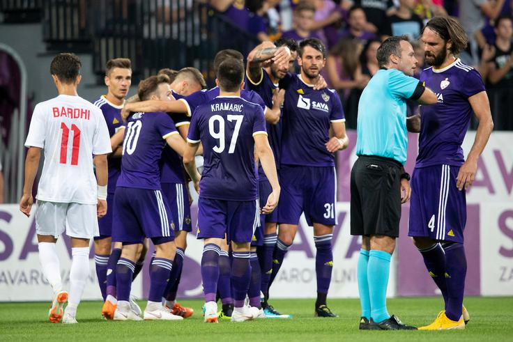 Maribor je leta 2018 izločil Partizani s skupnim rezultatom 3:0. | Foto: Urban Urbanc/Sportida