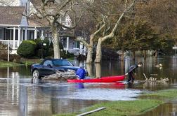 Nevarnost, da se New York s poplavami sooči vsaki dve leti