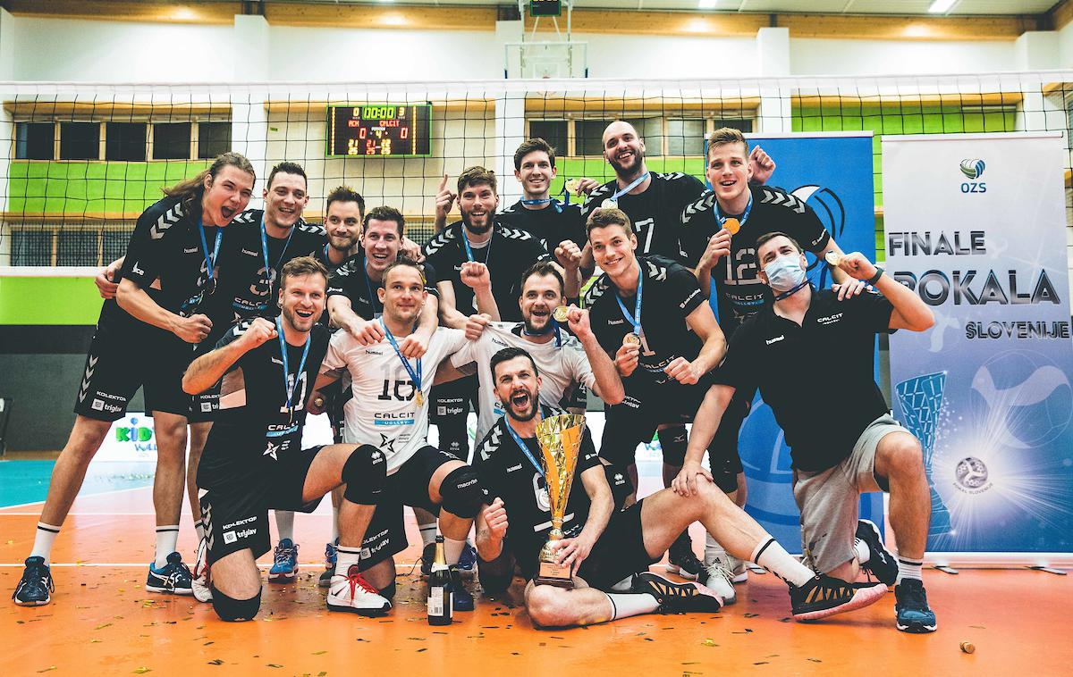 ACH Volley Ljubljana : Calcit Volley, pokal finale | Calcit je prišel do gladke zmage. | Foto Grega Valančič/Sportida