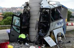 V nesreči avtobusa v Španiji več mrtvih