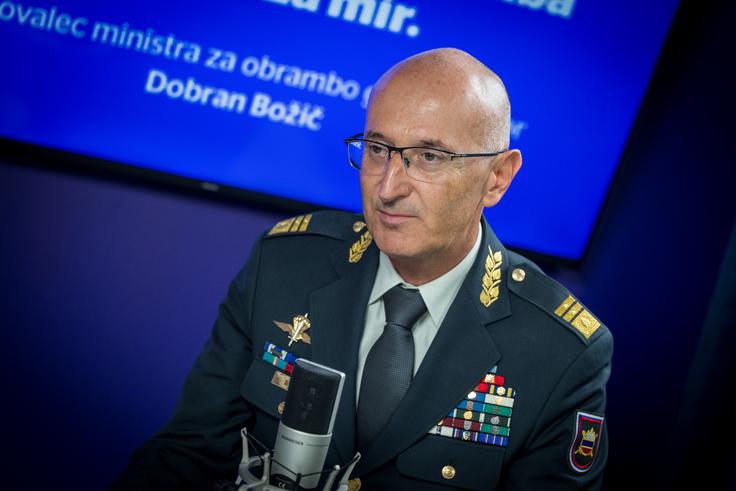 "Če dovolimo, da neka država vzame kos ozemlja in ga obdrži, potem lahko to jutri stori kdorkoli," opozarja Božič. | Foto: Gaja Hanuna