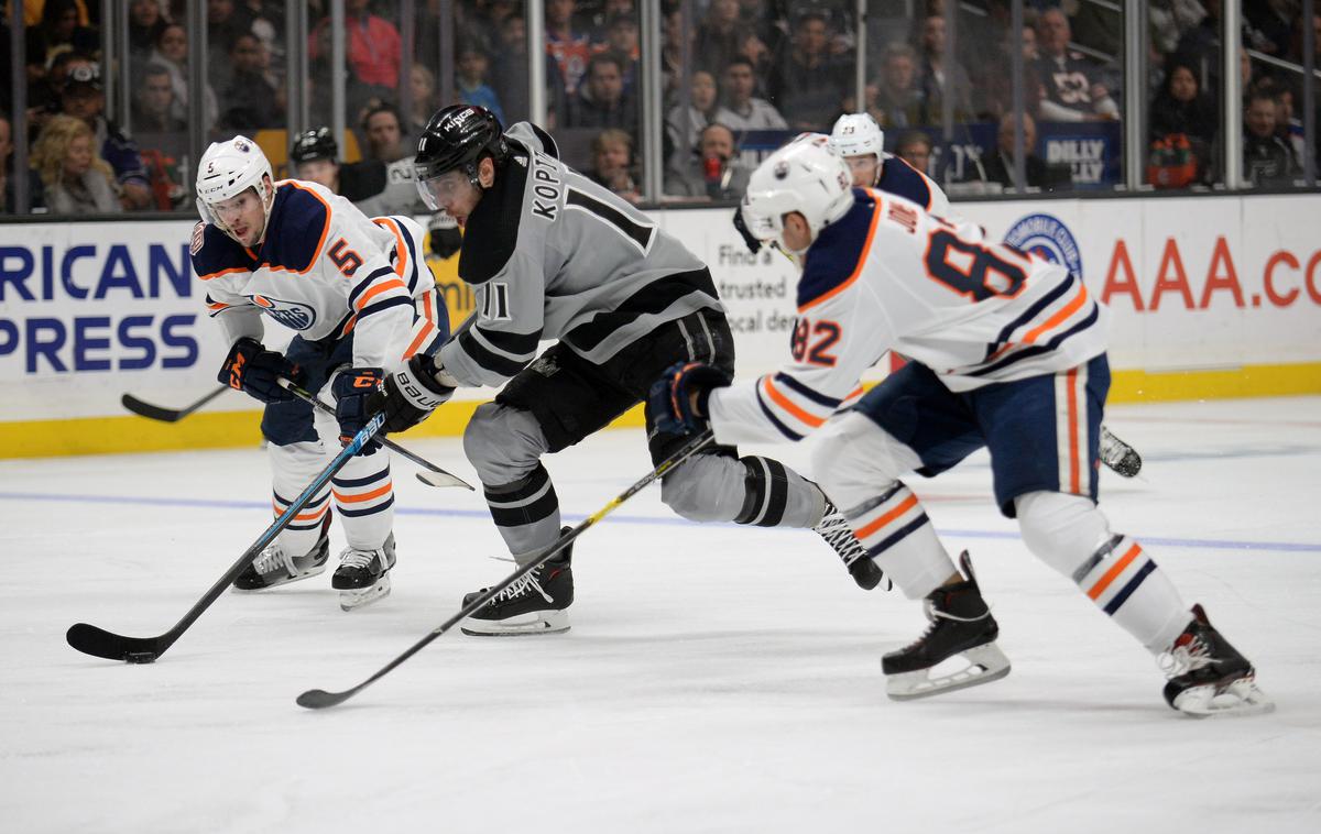 Anže Kopitar | Anže Kopitar je z Los Angeles Kings prekinil niz dveh zaporednih porazov. | Foto Reuters