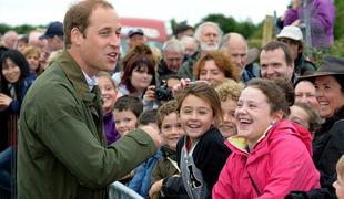 Princ William izbral botra za svojega sina