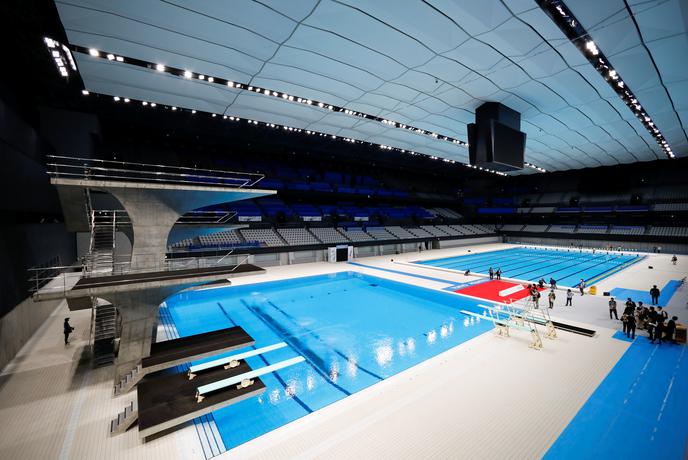 V Tokiu odprli olimpijski plavalni center