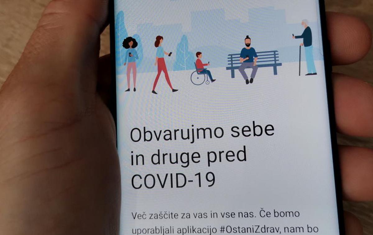 #OstaniZdrav | Na NIJZ so nekatere prebivalce Slovenije s SMS-sporočilom povabili k prenosu aplikacije #OstaniZdrav. | Foto Matic Tomšič