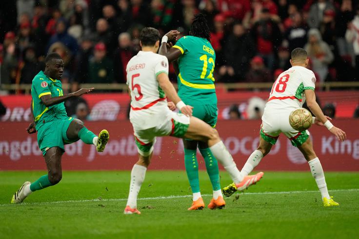 Strel Pape Gueya, ki je odločil finale afriškega prvenstva. | Foto: Guliverimage