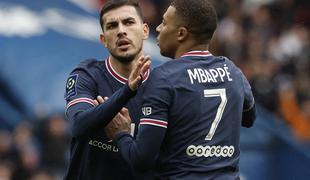 PSG brez Paredesa do zmage v Toulousu, Blažič s klopi spremljal poraz Angersa