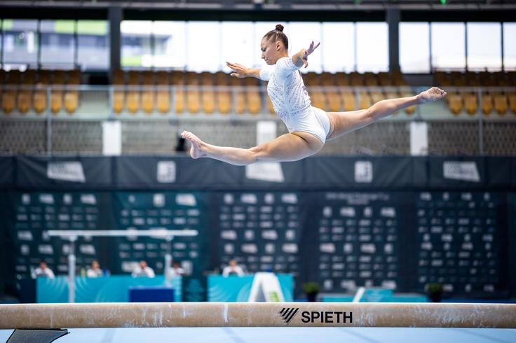 Lucija Hribar je bila šesta. | Foto: Aleš Fevžer