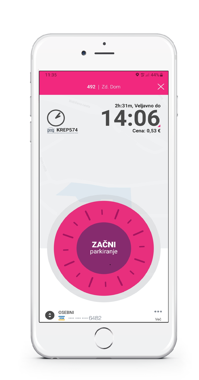 Najbolj razširjena mobilna aplikacija na svetu EasyPark bo odslej na voljo tudi v Ljubljani.  | Foto: EasyPark