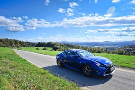 Lexus RC - fotogalerija testnega vozila