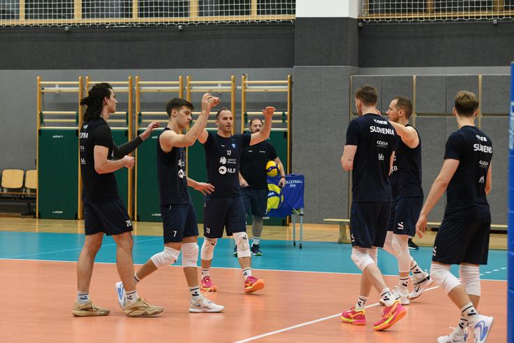 slovenska odbojkarska reprezentanca | Foto: Aleš Oblak