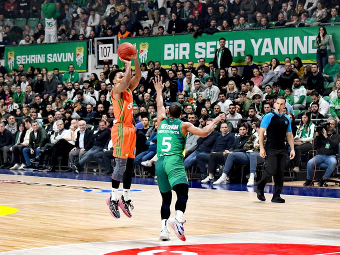 Bursaspor Cedevita Olimpija | Foto: KK Cedevita Olimpija/Igor Jagić