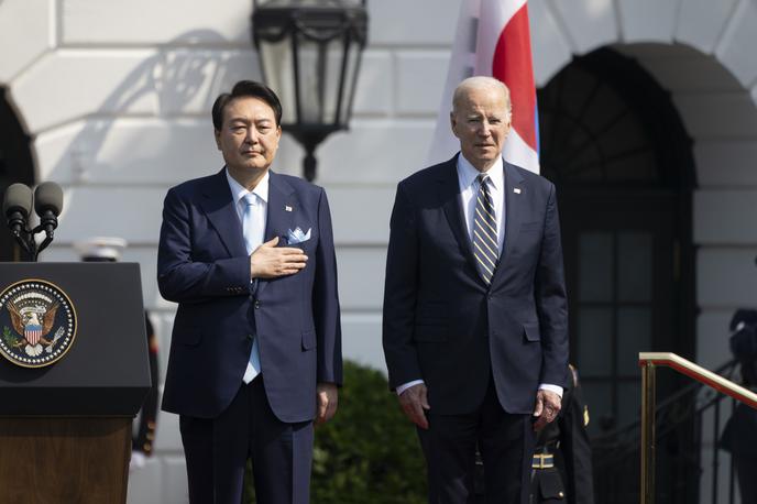 Joe Biden in Jun Suk Jol | Joe Biden in Jun Suk Jol v Washingtonu. | Foto Guliverimage