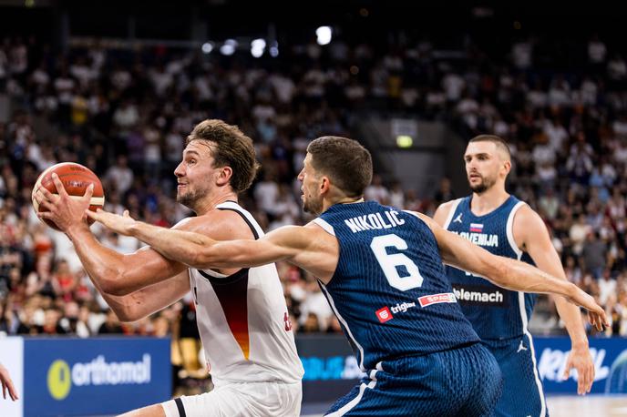 Aleksej Nikolić slovenska košarkarska reprezentanca nemška košarkarska reprezentanca | Slovenija je na drugi pripravljalni tekmi bolje skakala in bolje igrala v obrambi. | Foto Guliverimage
