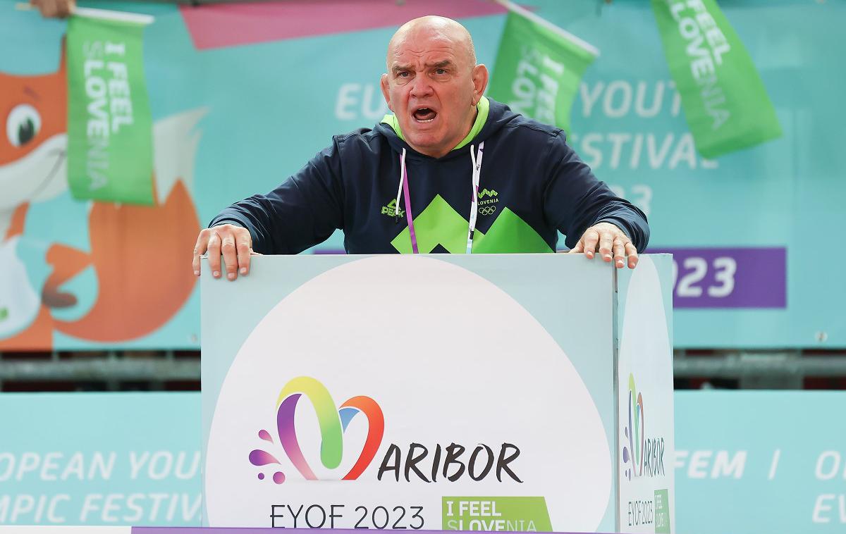 Marjan Fabjan | Marjan Fabjan se brani. | Foto Aleš Fevžer