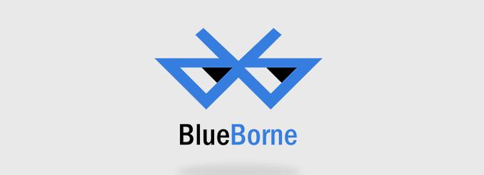 Ranljivost BlueBorne je že dobila svoj logotip: na bok obrnjeni simbol za Bluetooth z nečednimi nameni.  |  Foto: Armis / Zajem zaslona | Foto: 