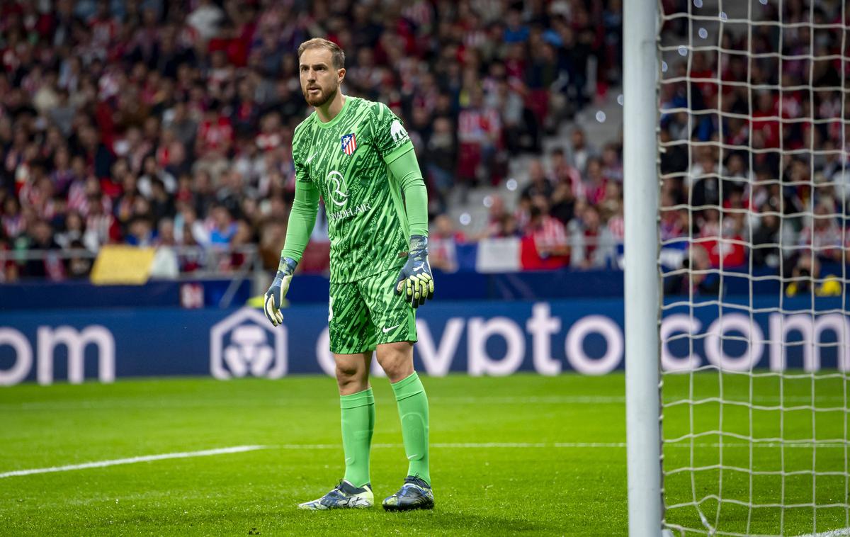 Jan Oblak | Jan Oblak je edini slovenski nogometaš, ki je v tej sezoni v ligi prvakov dočakal zmago. Ker pa je v treh krogih osvojil le tri točke, to ne zadošča za uvrstitev med 24 najboljših. | Foto Guliverimage