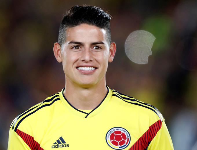 James Rodriguez je s Kolumbijo na SP 2014 izpadel v četrtfinalu. | Foto: Reuters