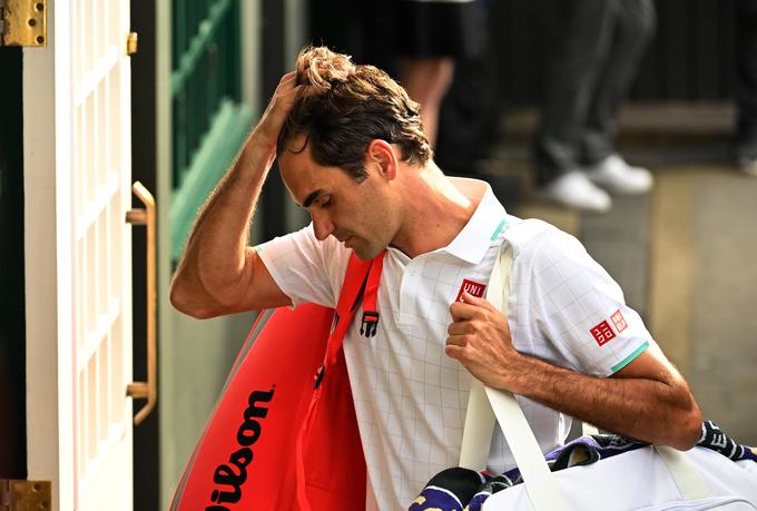 Roger Federer je svoj zadnji dvoboj odigral lani v Wimbledonu. Razočaranje je bilo veliko. | Foto: Guliverimage/Vladimir Fedorenko