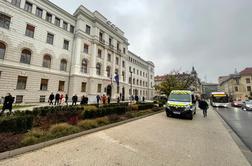 Zaradi grožnje z bombo izpraznili sodno palačo v Ljubljani, sodišče spet posluje