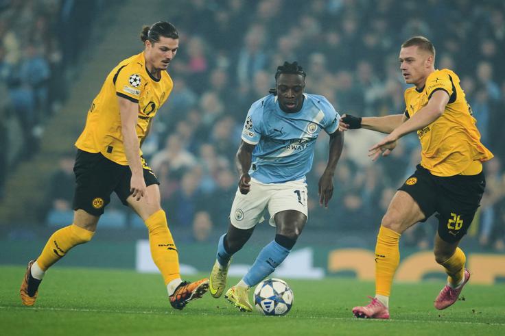 Borussia Dortmund ni imela pravega odgovora na igro Manchester Cityja. | Foto: Guliverimage