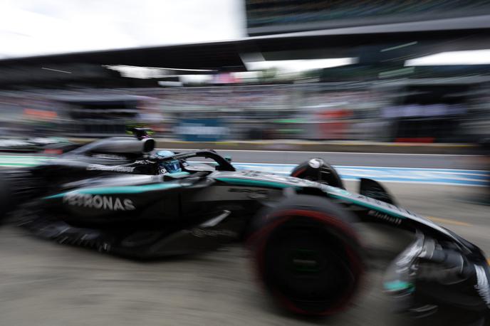 Red Bull Ring George Russell Mercedes | George Russell je pred dvema tednoma zmagal v Montrealu, v Spielbergu je zdaj dobil prvi prosti trening. | Foto Reuters