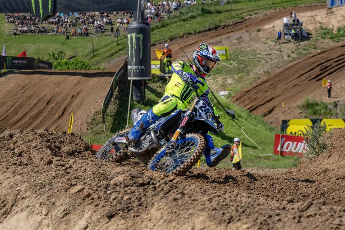 Tim Gajser Nemčija Yamaha | Tim Gajser je bil v prvi vožnji drugi, druga pa se mu je ponesrečila. Osvojil je sedmo mesto. | Foto Yamaha Racing