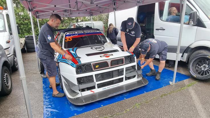Milan Bubnič (lancia delta) bo v nedeljo lovil zmago na najprestižnejši dirki leta. | Foto: Gregor Pavšič