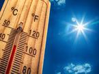vročina, termometer, vroče temperature