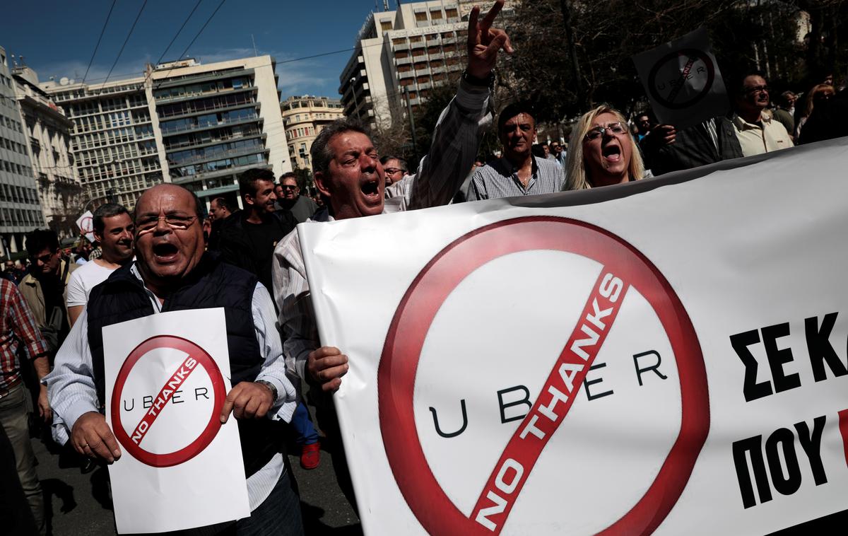 Uber, Grčija | Foto Reuters