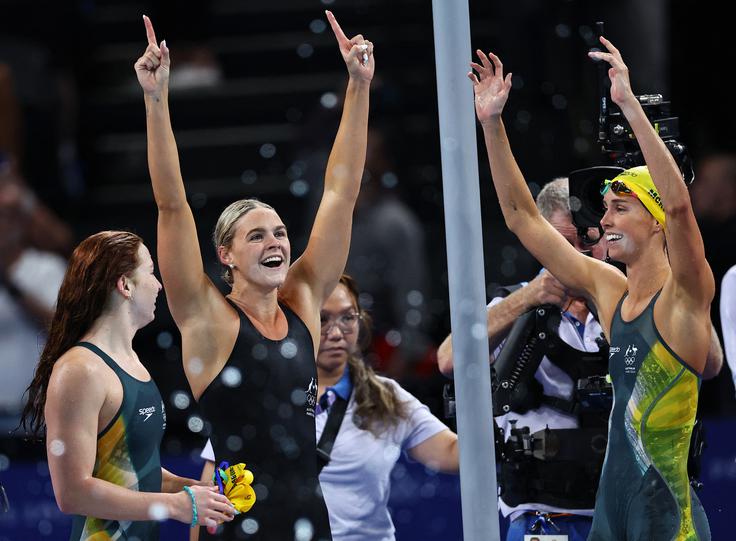 Avstralke so postavile olimpijski rekord. | Foto: Reuters