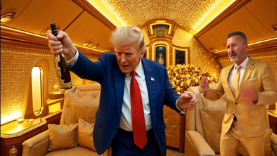 Donald Trump v videospotu srbskih turbofolk glasbenikov