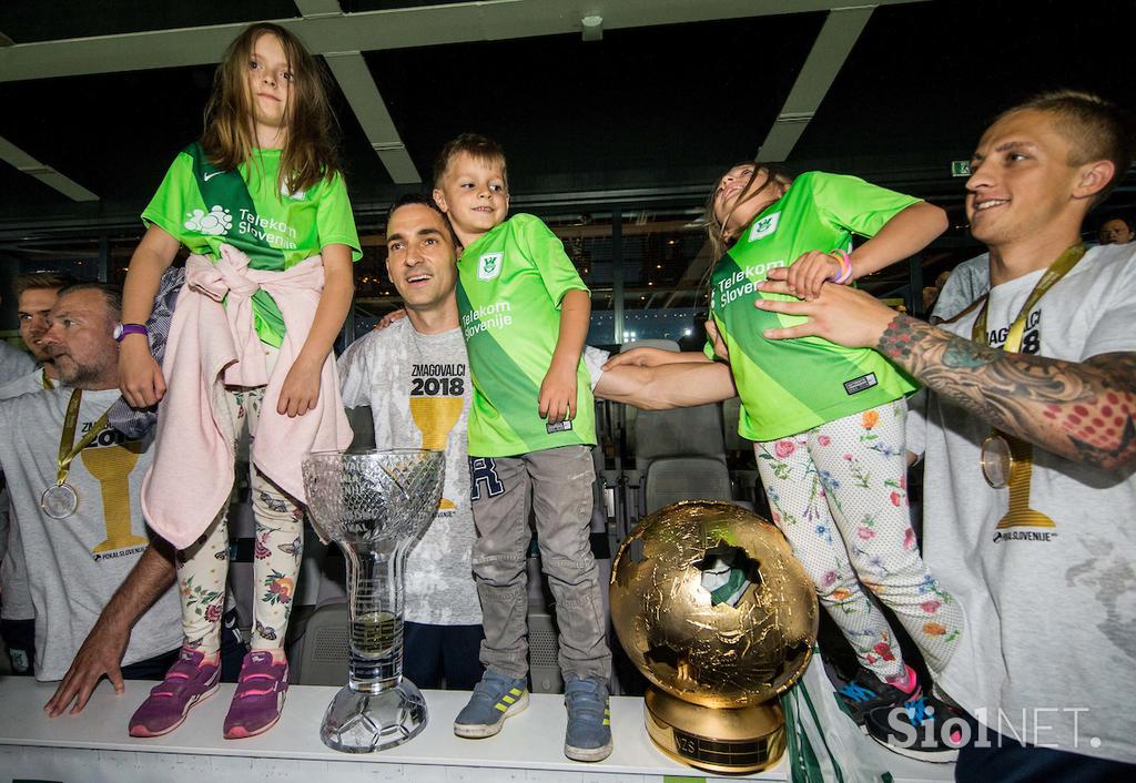 Olimpija Pokal Slavje Nogomet Finale Stožice