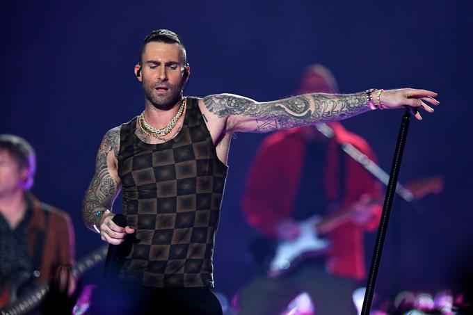 Letošnji glavni glasbeni gosti so bili Maroon 5. | Foto: Getty Images