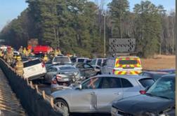 Huda nesreča v ZDA: trčilo je 69 vozil #video